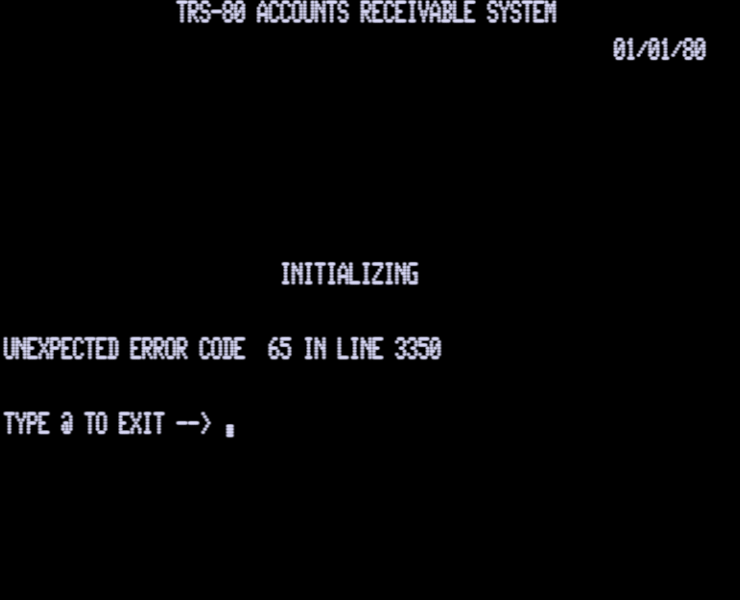 Screen shot